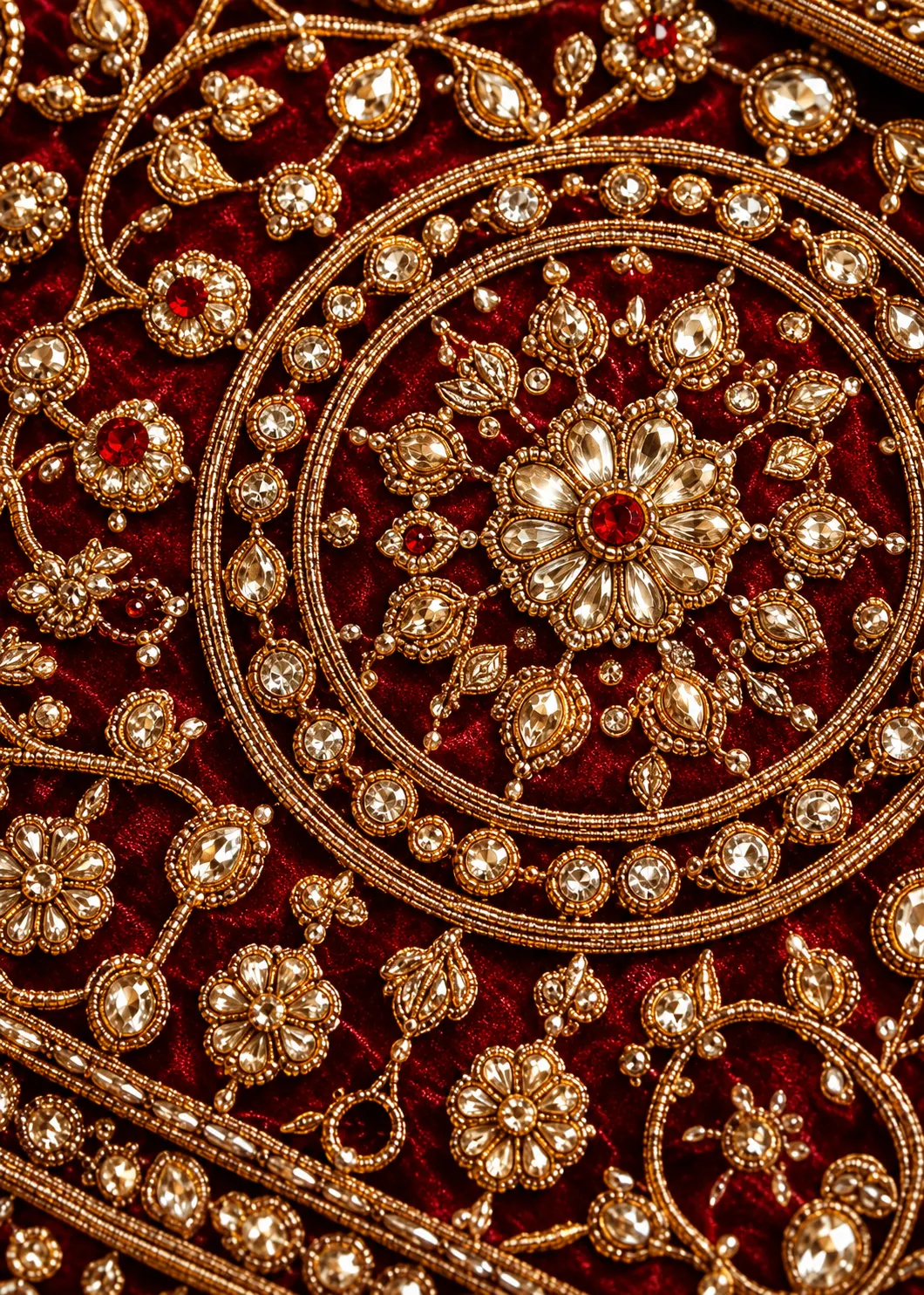 Cherry Blossom Festive Bridal Lehenga