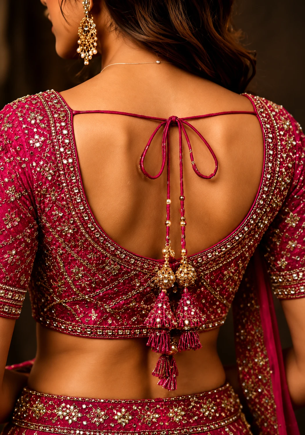 Designer party wear sequence embroidery work lehenga choli