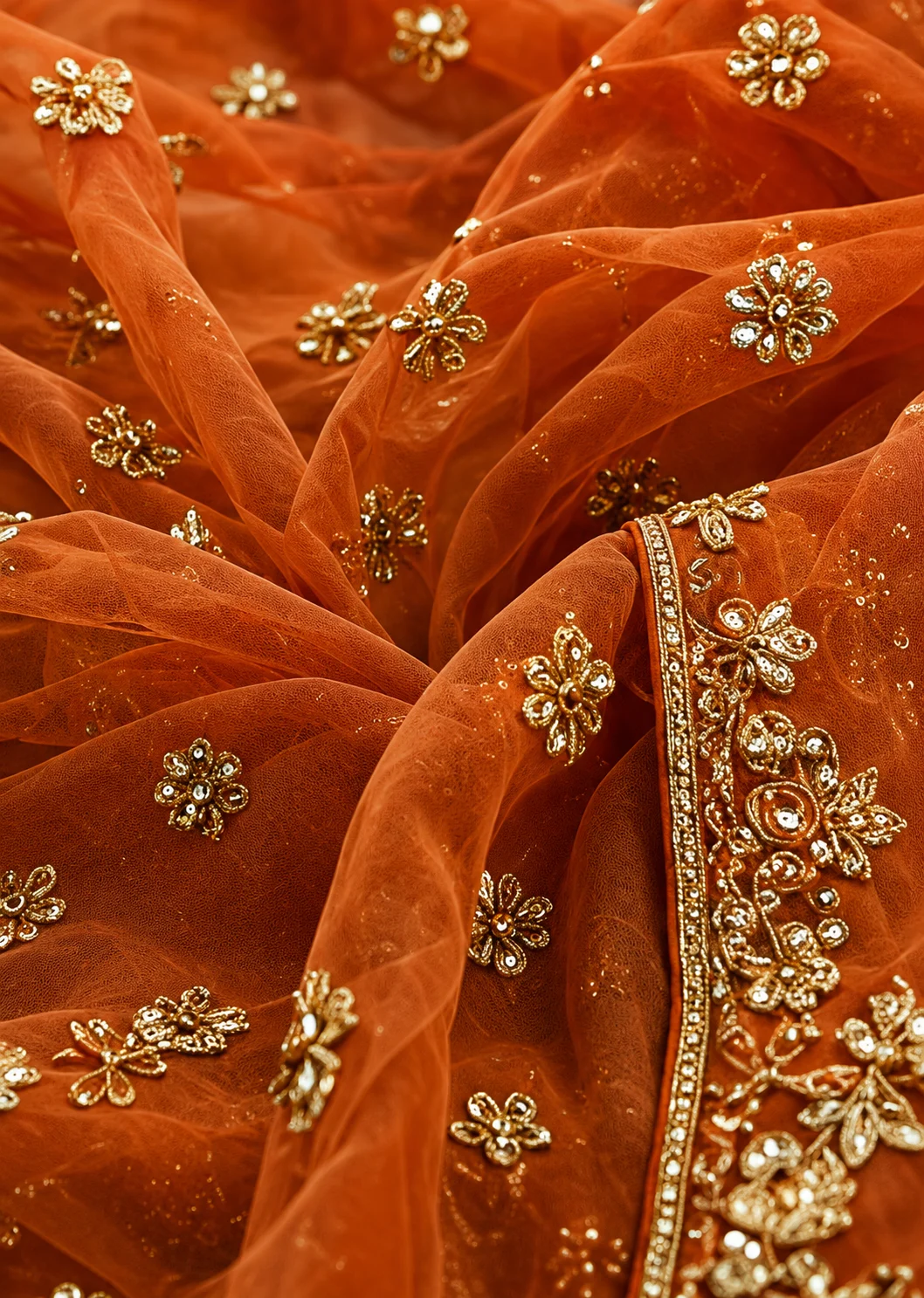 Georgette Semi-Stitched Lehenga Choli for Women & Girls