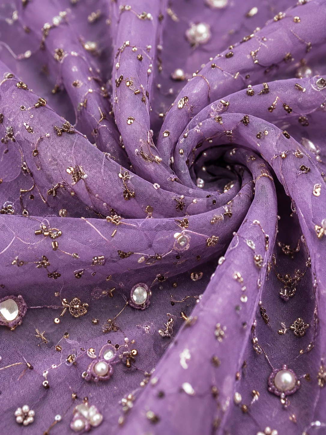 Lavender umbrella design 18 Meter flare trending lehenga Choli