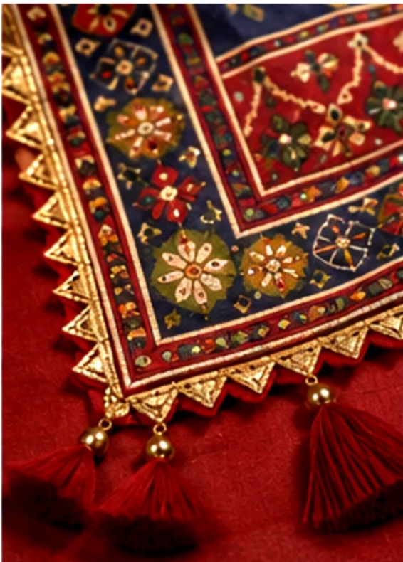 Silk Patola Print Lehenga Choli Set for Women | Ghagra Choli for Girls